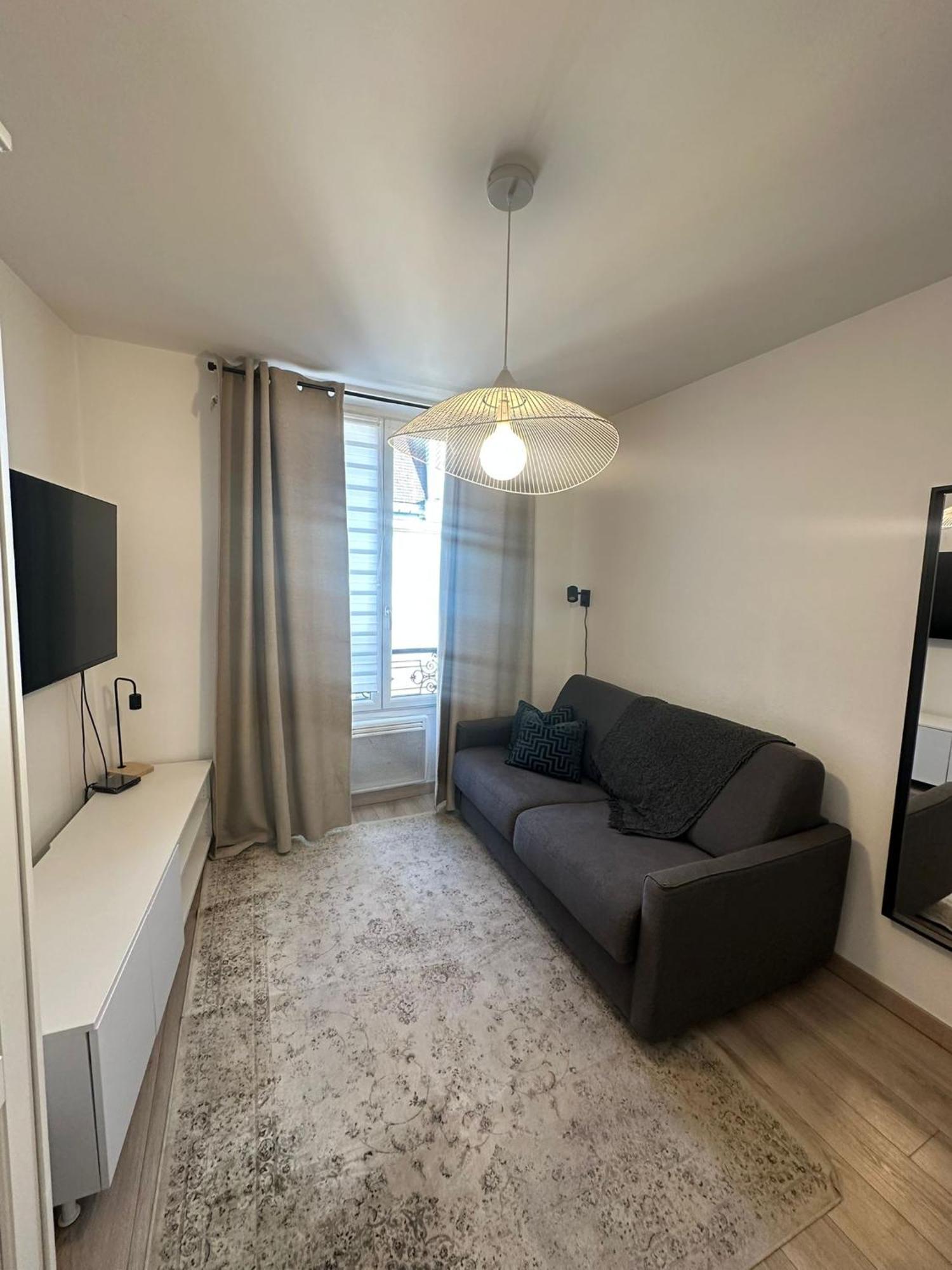 Apartmán Moderne Et Lumineux Asnières Exteriér fotografie